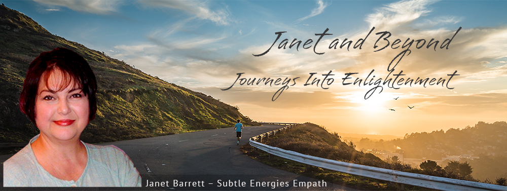 Site banner: Janet Barret - Consciousness Educator and Subtle Energies Empath